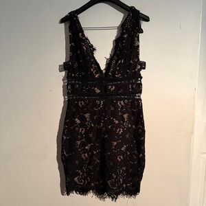 Hot Miami Styles Medium Whimsigoth Lace Y2K Coquette Indie Sleeze Goth